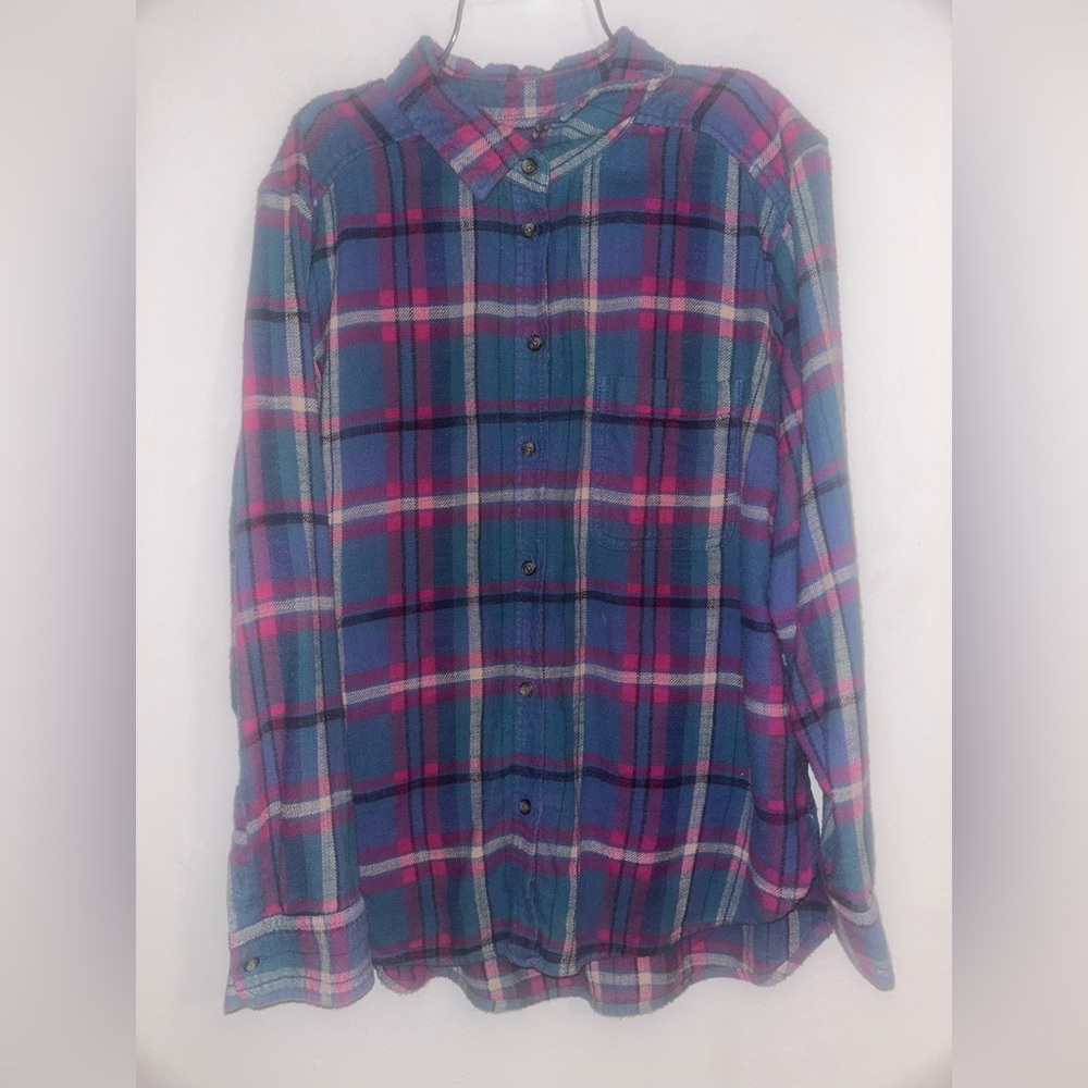 American Eagle Outfitters Multicolor Plaid Shirt